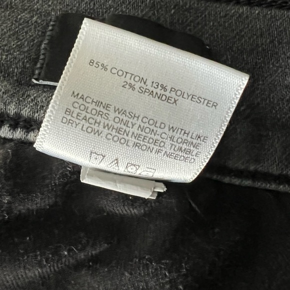 Black Stretchy High Waist Mom Jean - Picture 7 of 7